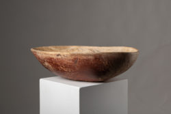 Large genuine root bowl from Sweden. The wood bowl is in good condition with an authentic patina and organic shape. This bowl is a very large example