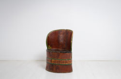 Folk Art Stump Chair
