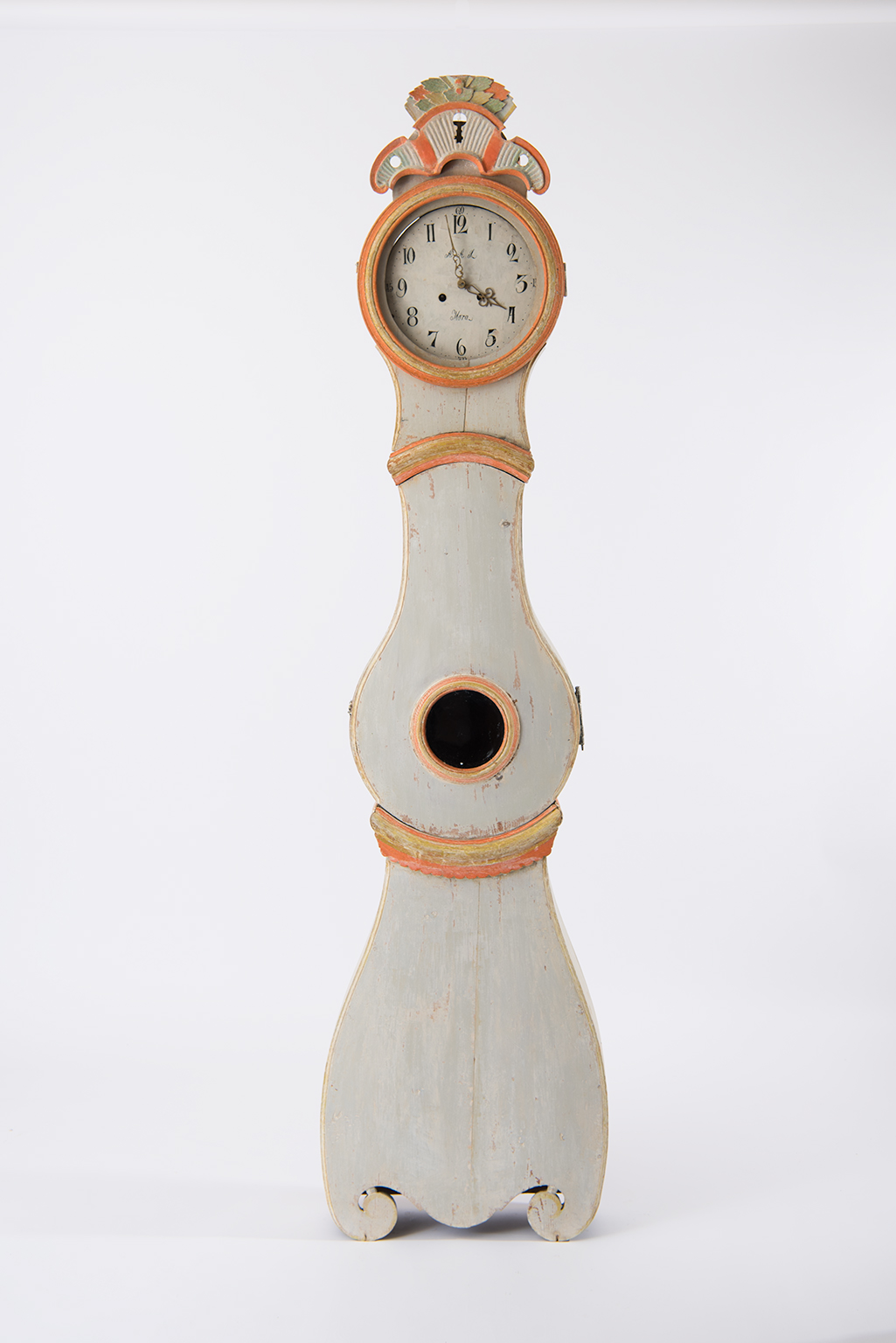 19th Century Swedish Rococo Mora Clock