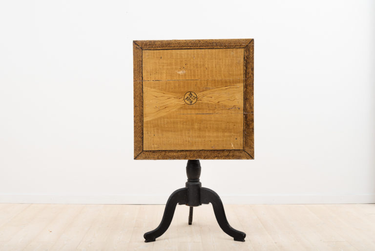19th Century Swedish Column table