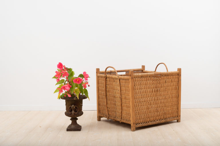 Swedish Folk Art Basket
