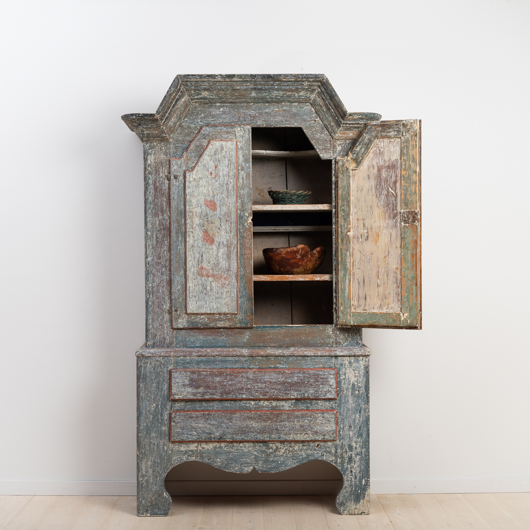 folk art cabinet