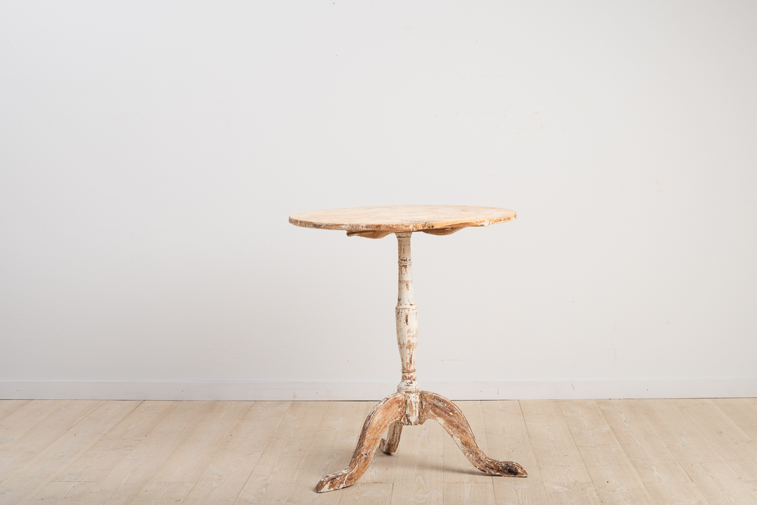 Swedish Tilt-Top Table from the 19th Century