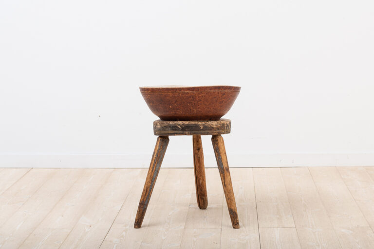Wooden Bowl from Jämtland in Untouched Original Condition