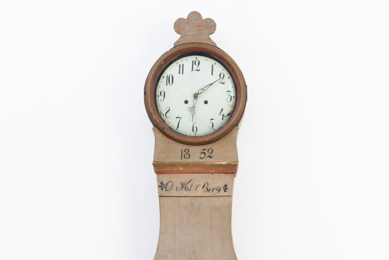 Mora Clock with Original Paint and Dating