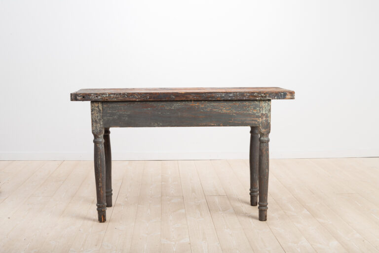 Early 19th Century Folk Art Table Original Paint