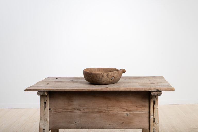 Root Bowl with Spout from Northern Sweden