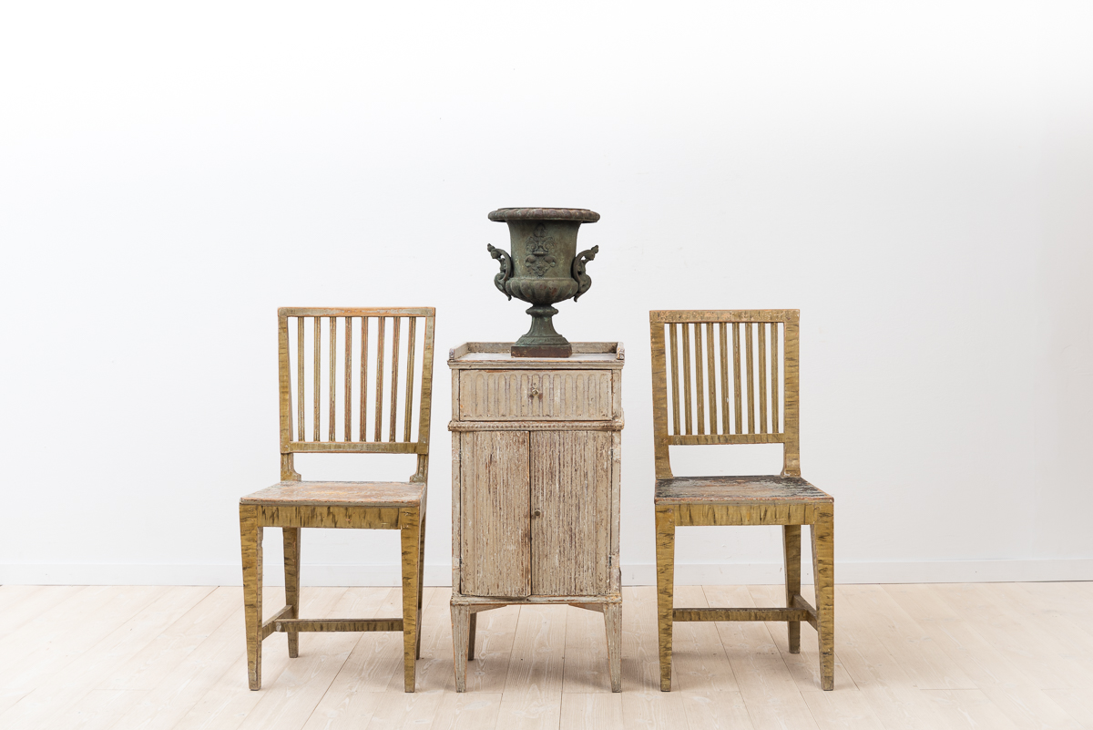 Gustavian Nightstand From Hälsingland Frånö Antik - 