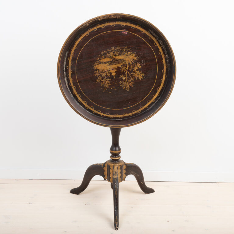 Swedish Tray Table from the Late 18th Century