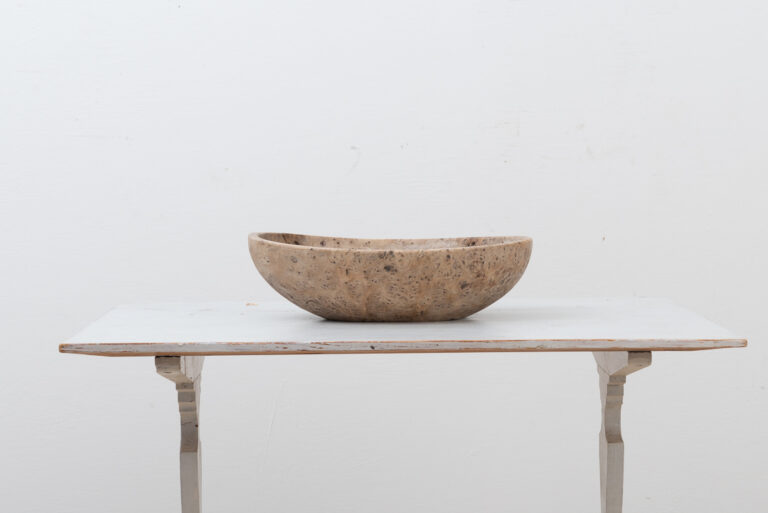 Swedish Wooden Bowl from the 19th Century
