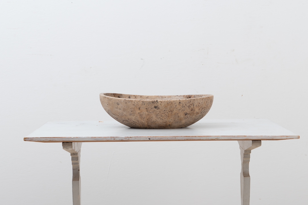 Swedish Wooden Bowl from the 19th Century