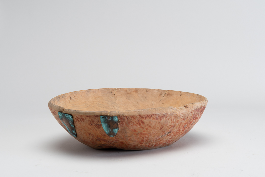 Organically Shaped Burl Bowl from Sweden