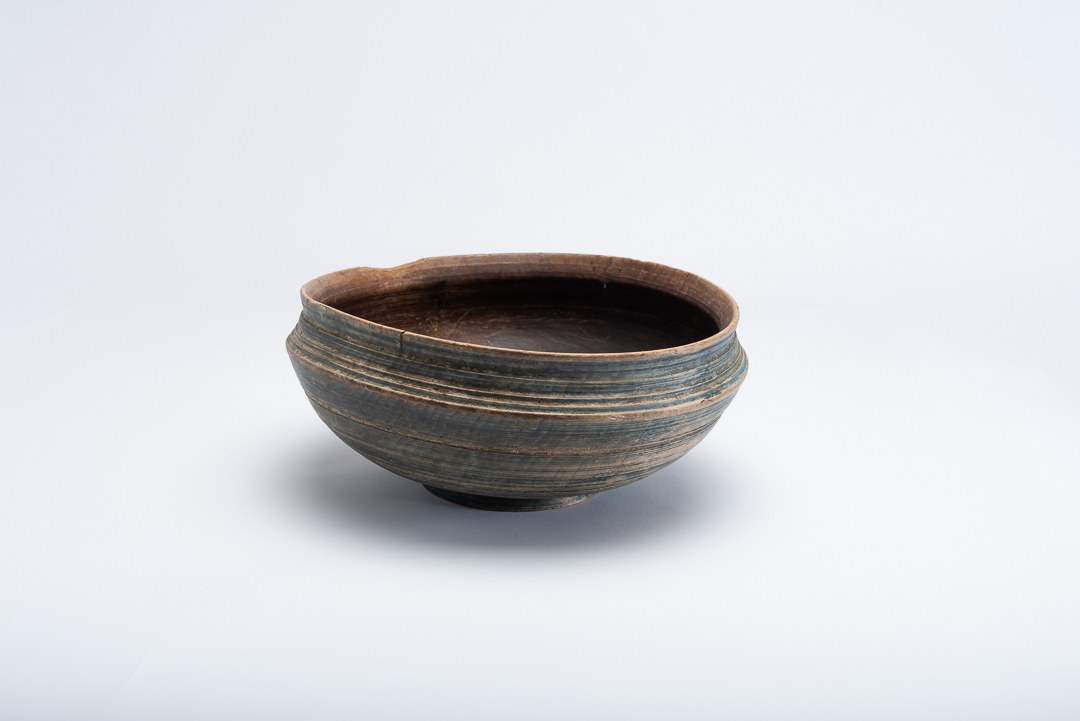 Swedish Wooden Bowl with Unusual Shape