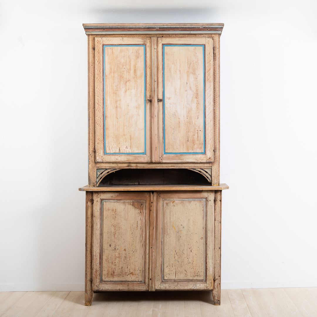 Gustavian Cabinet with Untouched Original Patina