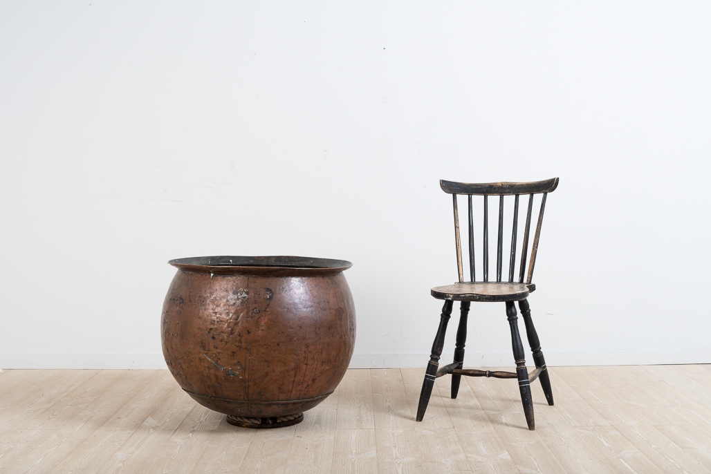 Unusual and Large Copper Urn Sweden Late 1700s