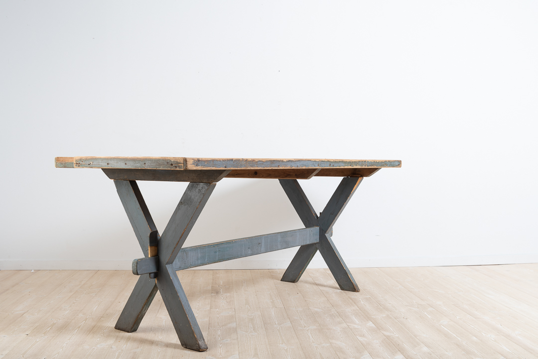 Worktable / Dining Table in Painted Pine