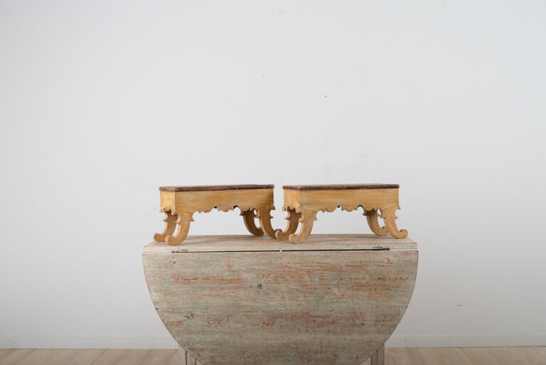 Charming and Unusual Painted Stools