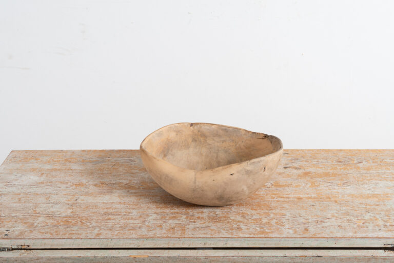 Wooden Bowl From Northern Sweden