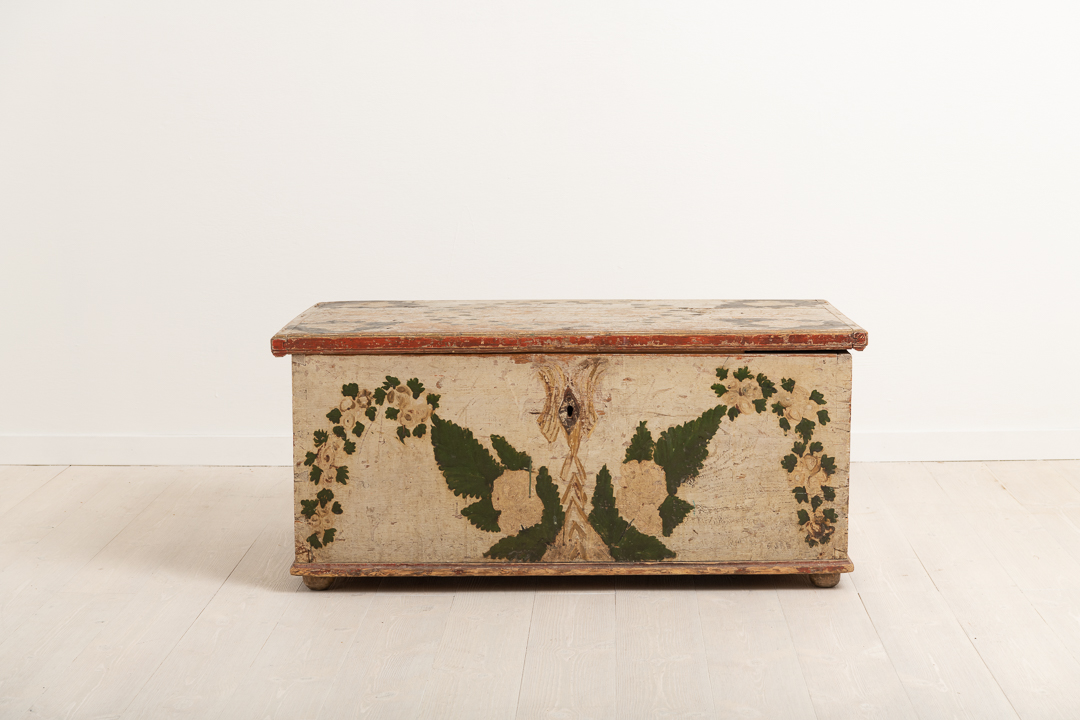 Folk Art Chest in Untouched Original Condition
