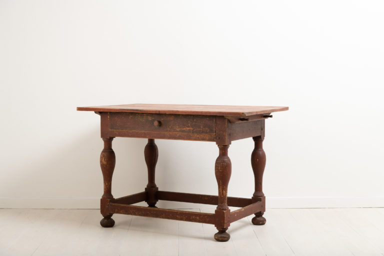 Baroque Table from Sweden in Original Condition