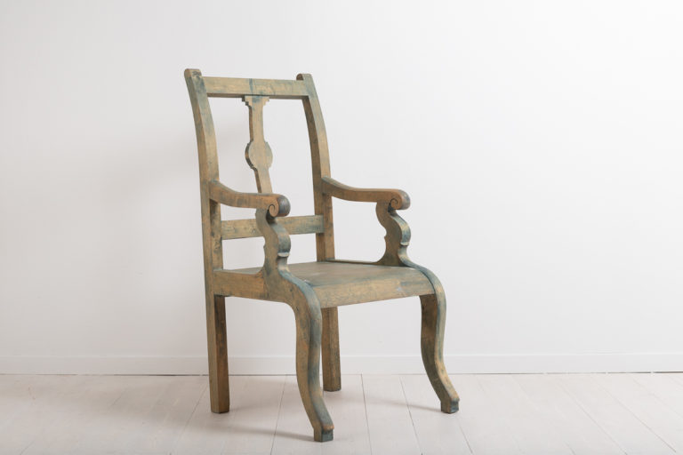 Folk Art Armchair from Northern Sweden