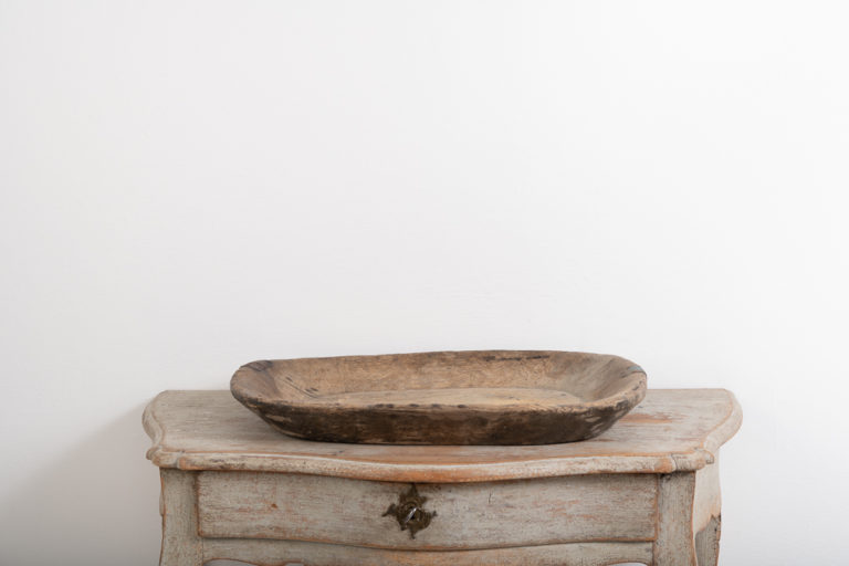 Large Folk Art Plate from Hälsingland