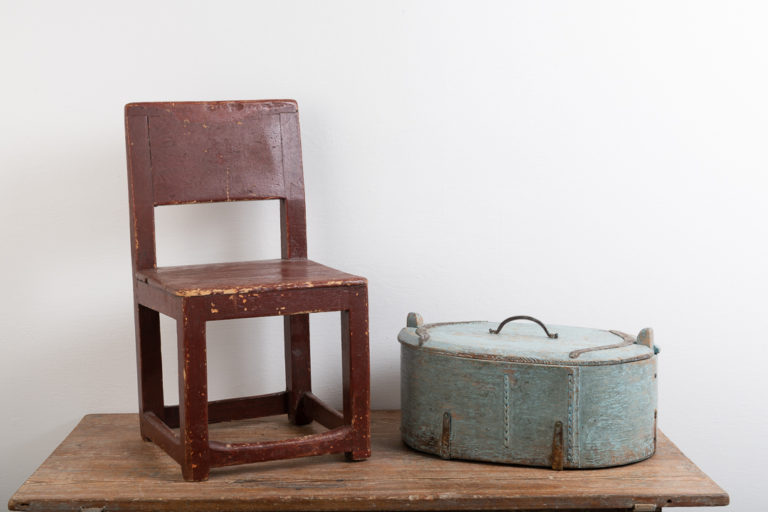 Swedish Antique Children's Chair from the Mid 1800s