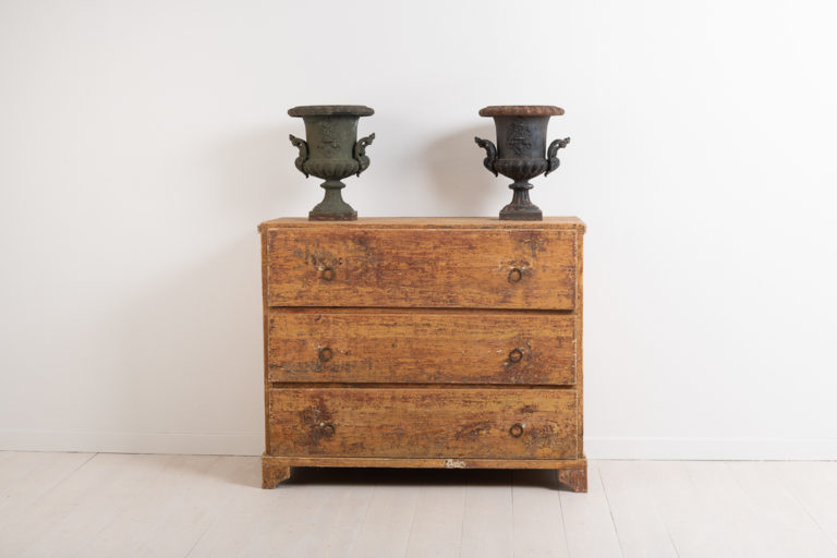 Primitive Folk Art Bureau in Swedish Pine
