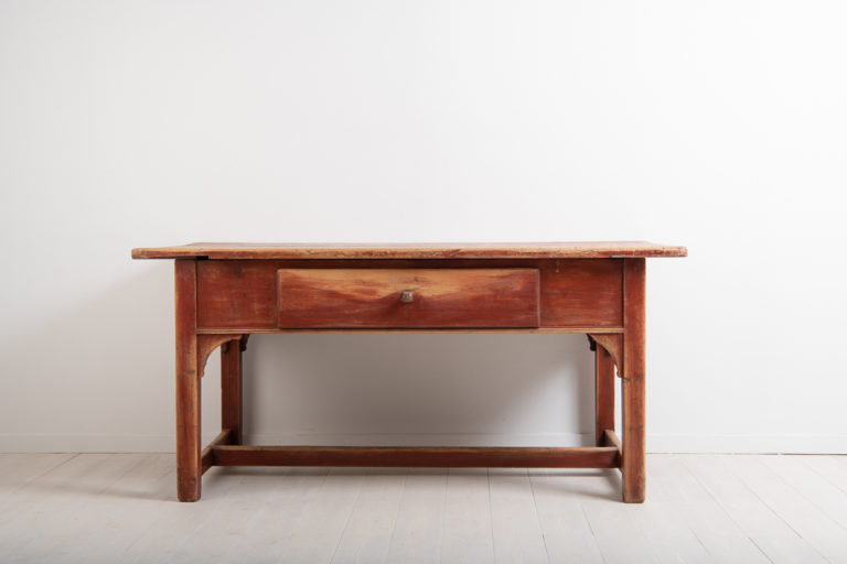 Baroque and Folk Art Table from Late 1700s