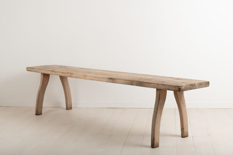 Primitive and Rustic Bench from Northern Sweden