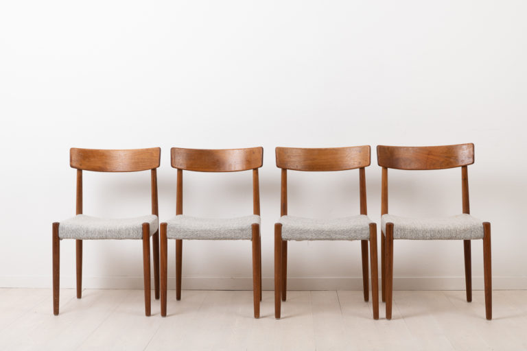 4 Chairs in Teak by Troeds Bjärnum in Sweden