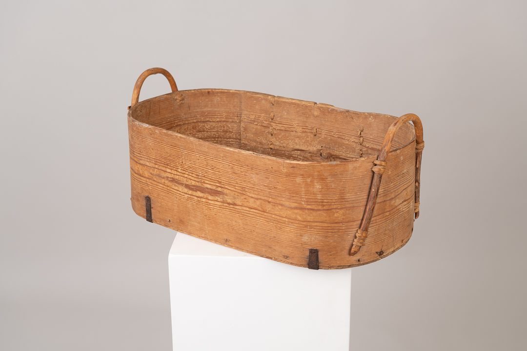 Pine Bentwood Box from Northern Sweden