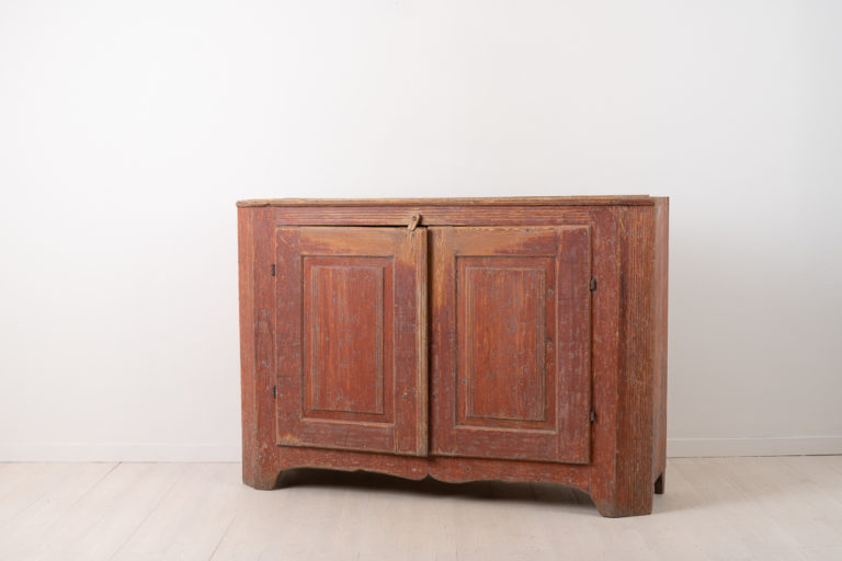 Neoclassical Folk Art Sideboard from Northern Sweden