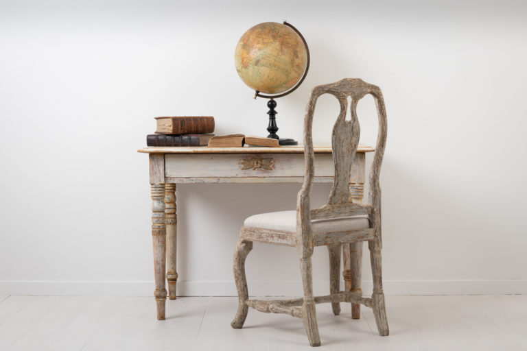 Swedish Desk or Side Table from Late 1800s