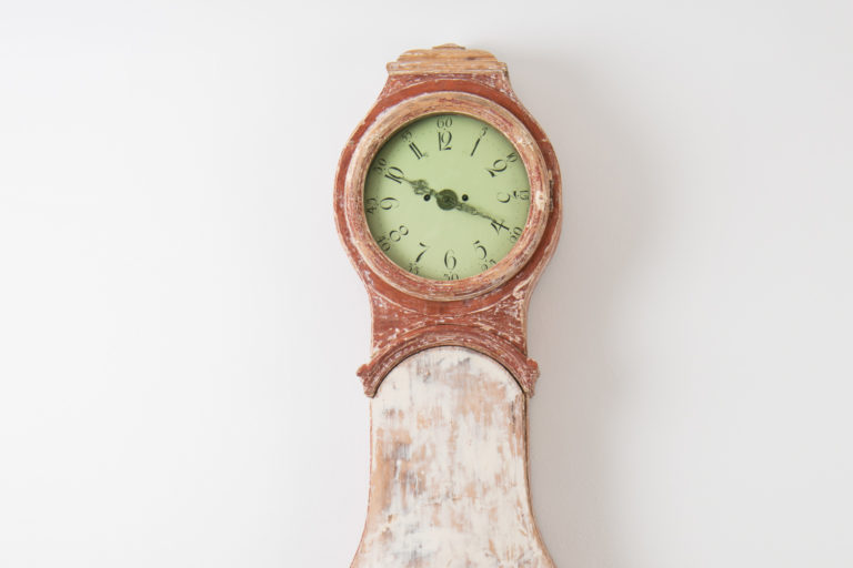 Gustavian Long Case Clock from Northern Sweden