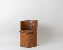 Rustic Kubbstol from the late 1700s Sweden