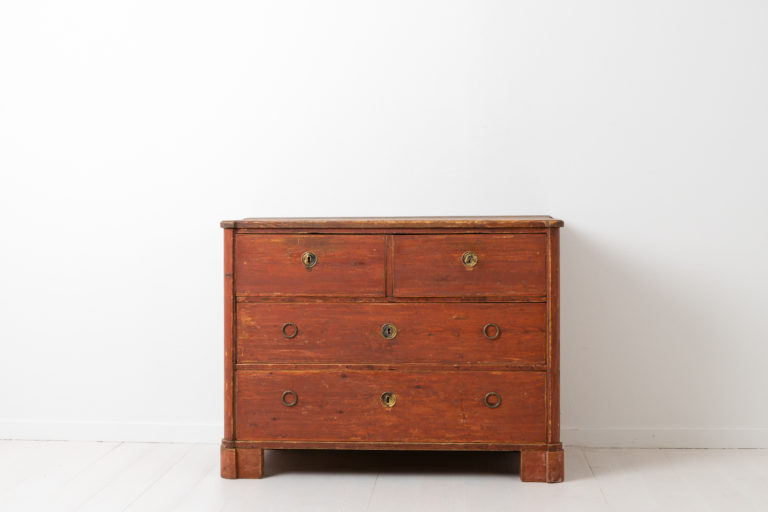 Low Gustavian Commode from the Neoclassical Period