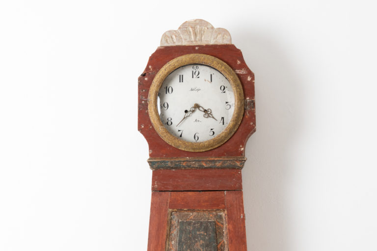 Gustavian Long Case Clock from Northern Sweden