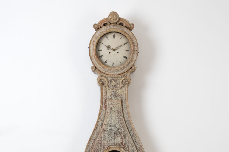 Rococo Long Case Clock from Sweden