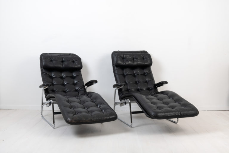 Fenix Lounge Chairs for DUX by Sam Larsson
