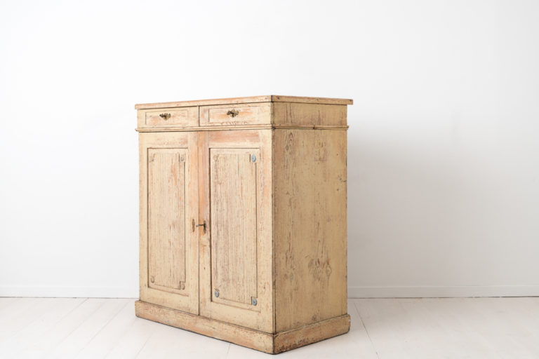 Late Gustavian Swedish Sideboard in Pine