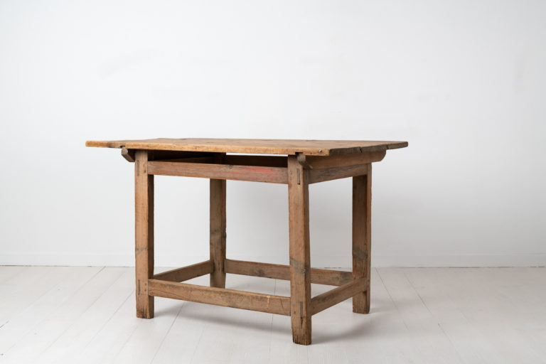 Rustic Country Work Table in Swedish Pine