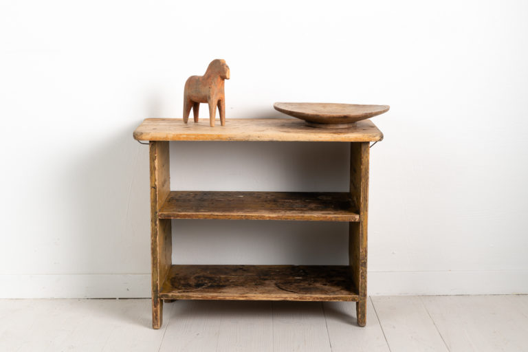 Combined Country Shelf and Table from Sweden