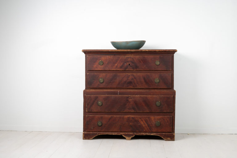 Gustavian Chest on Chest from Northern Sweden