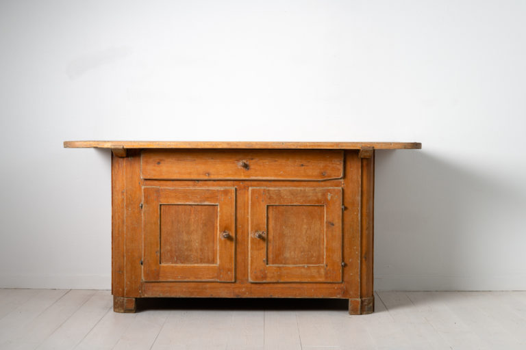 Folk Art Country Sideboard from Northern Sweden
