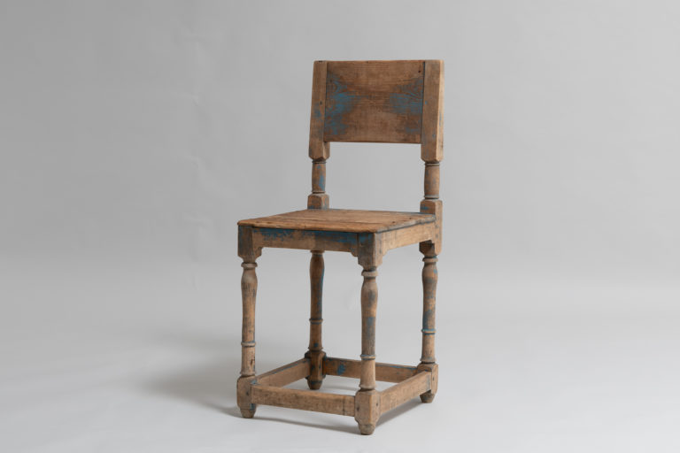 Country Folk Art Chair in Renaissance Style
