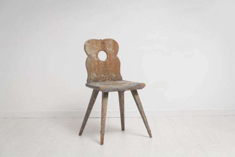Country Folk Art Chair from the late 18th Century