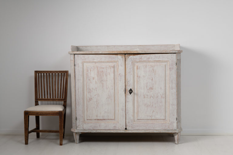 Country Home Gustavian Sideboard in White