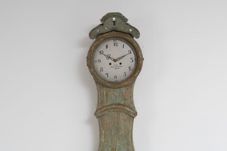 Classic Swedish Long-Case Clock from the Medelpad