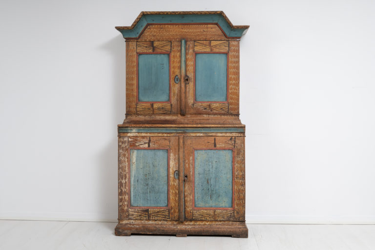 Rare Country Home Cabinet in Baroque Style